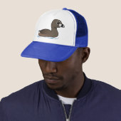 Casquette grèbe Pie-affiché (En situation)