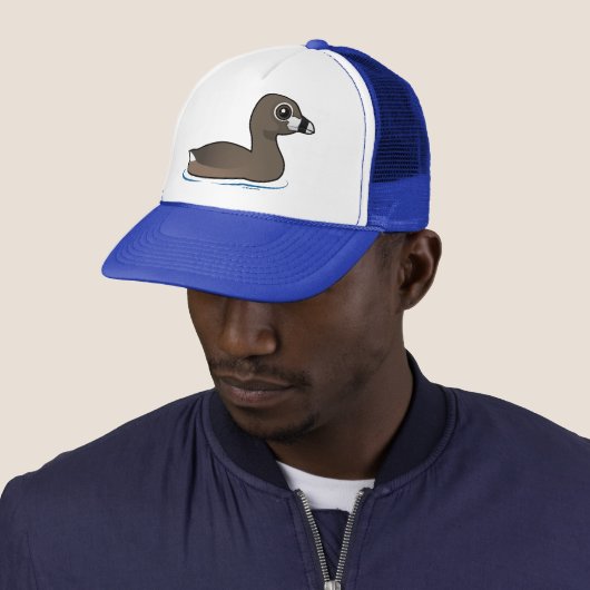 Casquette grèbe Pie-affiché (En situation)