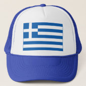 Casquette Grèce - Drapeau national grec (Devant)