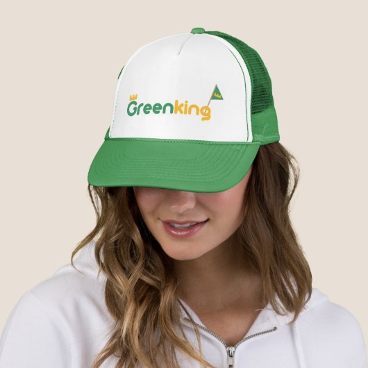 Casquette GREEN King HAT KING (En situation)