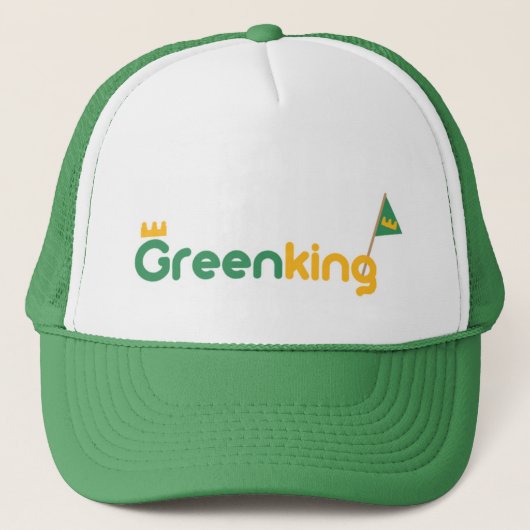 Casquette GREEN King HAT KING (Devant)