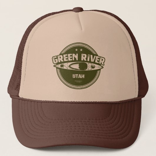 Casquette Green River Utah Kayak (Devant)
