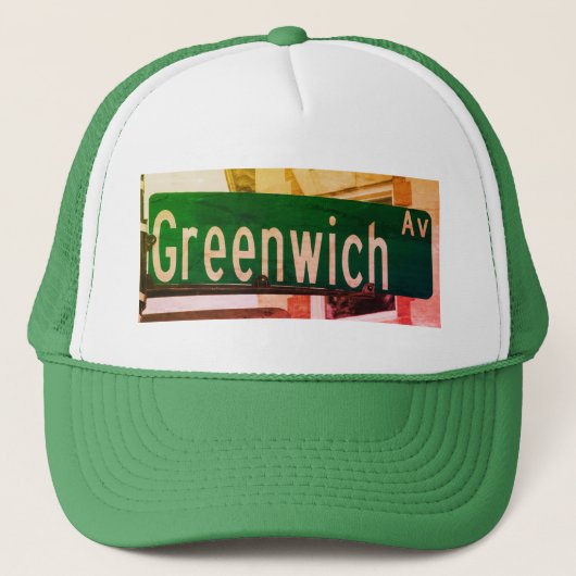Casquette Greenwich Ave, Greenwich, CT (Devant)