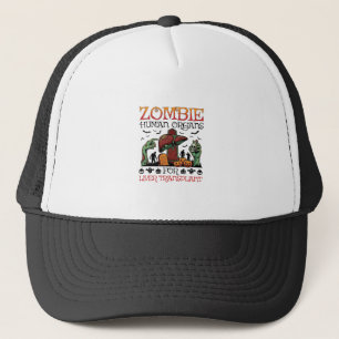 Casquette Greffe de foie d'organes humains de zombie Hallowe