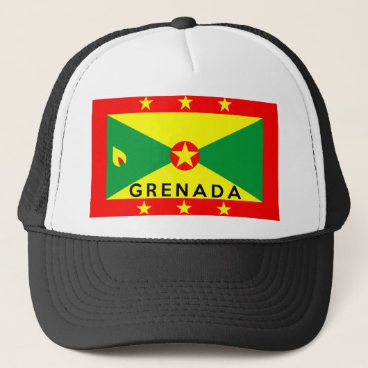 Casquette grenade pays symbole nom (Devant)