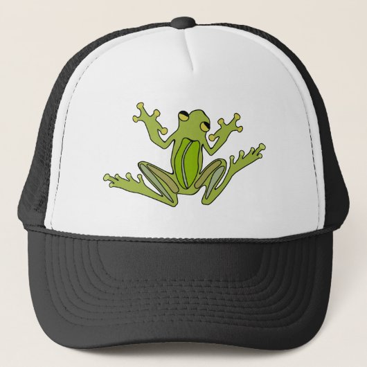 Casquette Grenouille à chapeau de camion (Devant)