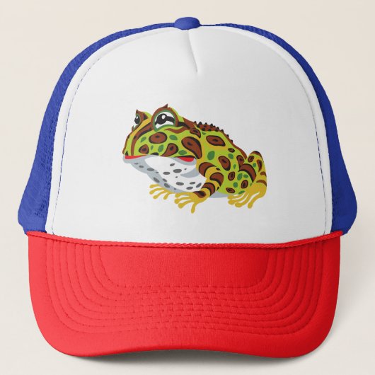 Casquette grenouille à cornes de pac-man (Devant)