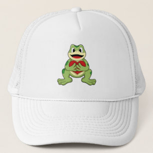 Casquette Grenouille au coeur
