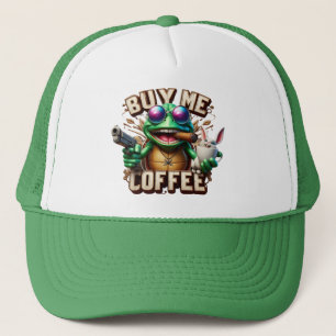 Casquette Grenouille brasser et protection Acheter Un café