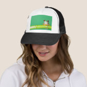 Casquette grenouille d'arbre observée par rouge (En situation)