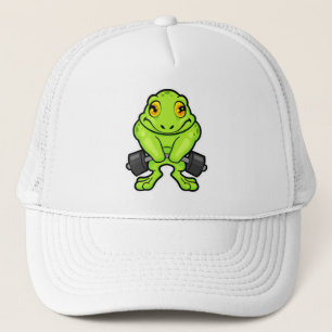 Casquette Grenouille en forme avec Barbell