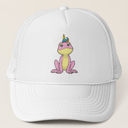 Casquette Grenouille en licorne (Devant)