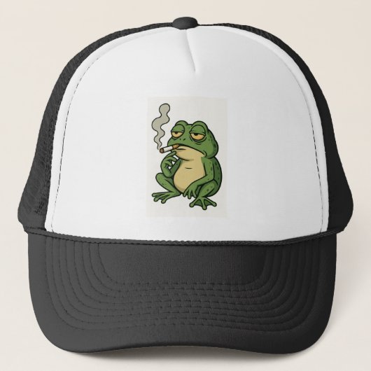 Casquette Grenouille Fumant Chill (Devant)