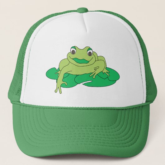 Casquette Grenouille Lily Pad (Devant)