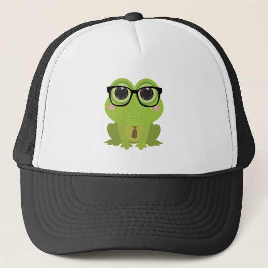 Casquette Grenouille Nerd (Devant)