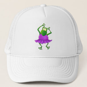Casquette Grenouille pourpre de danse de tutu de ballerine