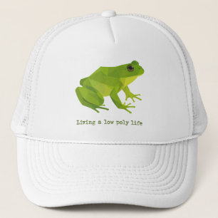 Casquette Grenouille verte à basse densité
