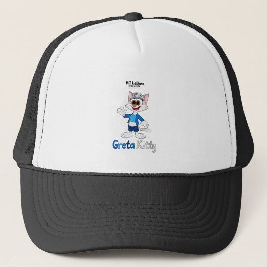 Casquette Greta Kitty (Devant)