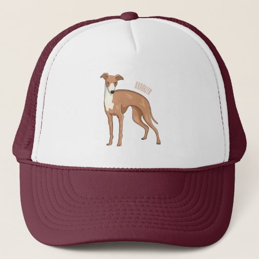 Casquette Greyhound dog (Devant)
