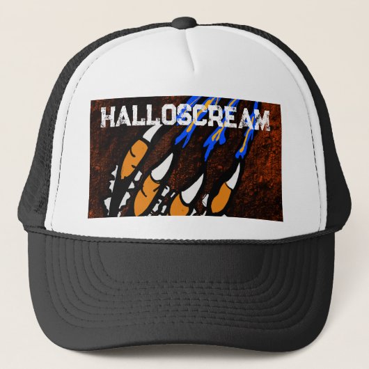 CASQUETTE GRIFFES D'HALLOWEEN (Devant)