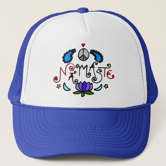 Casquette Griffonnages de Namaste (Devant)