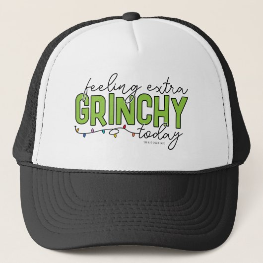 Casquette Grille | Sentiment de grinchy supplémentaire aujou (Devant)