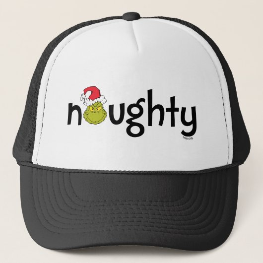 Casquette Grinch est méchant (Devant)
