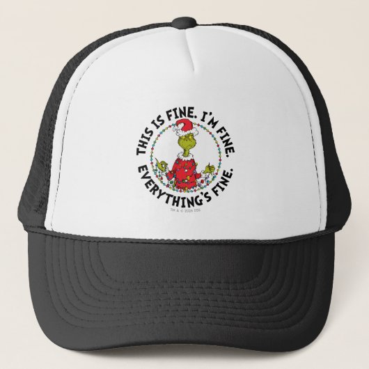 Casquette Grinch | Tout va bien (Devant)