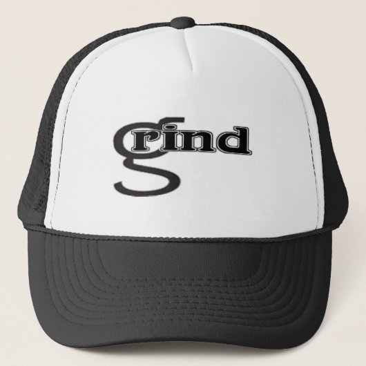 Casquette Grind Skateboard (Devant)