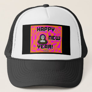 Casquette Gris Nouvel An Souhaite Chapeau Trucker