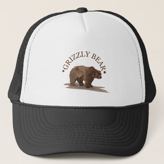 Casquette grizzli (Devant)
