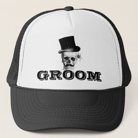 Casquette Groom gothique Steampunk (Devant)