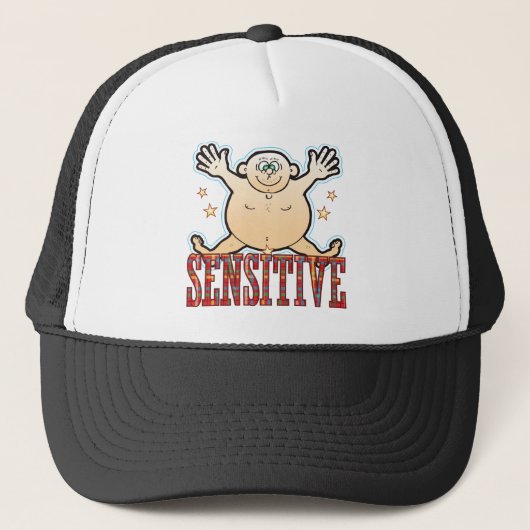Casquette Gros homme sensible (Devant)