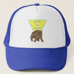 Casquette Grosse soeur Grizzly Bear Cub