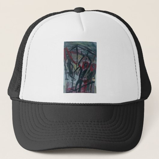 Casquette groupe en cage (Devant)