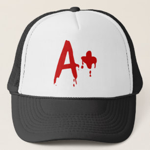 Casquette Groupe sanguin A+ Positif #Hôpital d'horreur