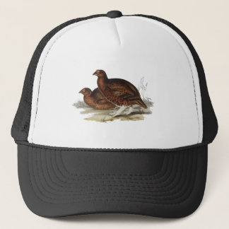 Casquette Grouse rouge