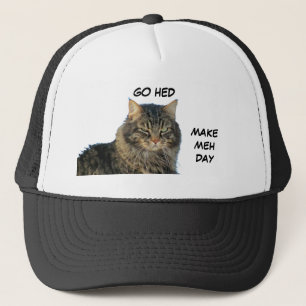 Casquette Grumeux dit faire Meh Day