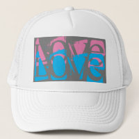 grunge coloré LOVE lettrage |