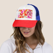 Casquette Grunge couleur point texture arrière - plan (En situation)