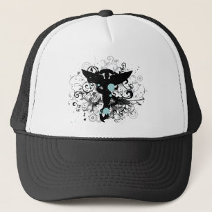 Casquette grunge de camionneur de chiropractie de