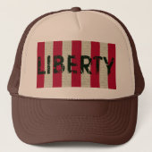 Casquette Grunge de drapeau de liberté (Devant)