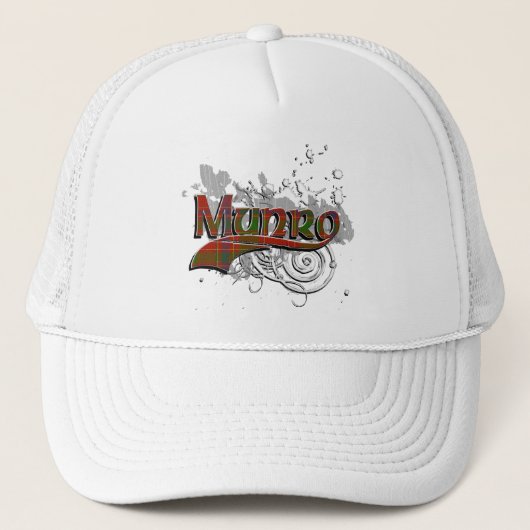 Casquette Grunge de tartan de Munro (Devant)
