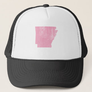 Casquette Grunge vintage rose de l'Arkansas