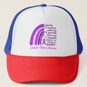 Casquette Guerrier de la violence domestique soutenant le co