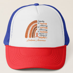 Casquette Guerrier de leucémie soutenant le combattant