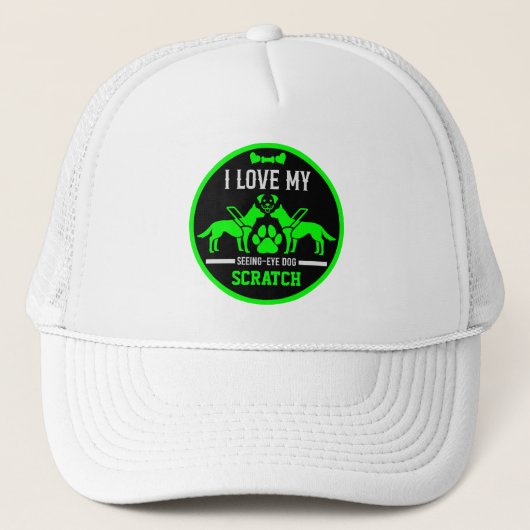 Casquette Guide des cadeaux de chien (Devant)
