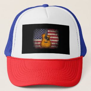 Casquette Guitar 4th of July Venin American Flag USA - Count