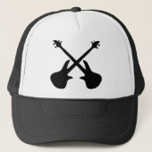 Casquette guitare de basse croisée (Devant)