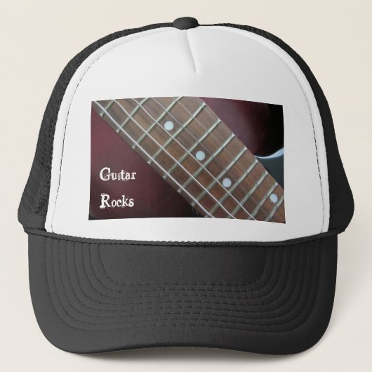 Casquette Guitare électrique - Roches de guitare (Devant)